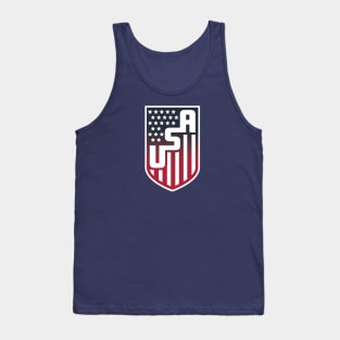 USA shield Tank Top